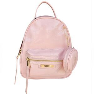 **NWT** Juicy Couture Rosie Mini Backpack in Pink Diamond with Gold Accents